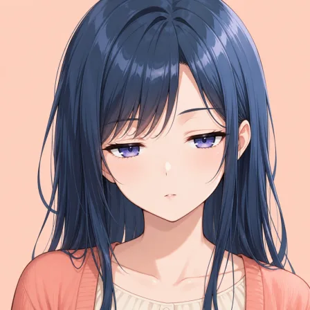 half-closed eyes