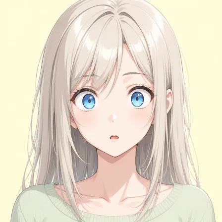 wide-eyed