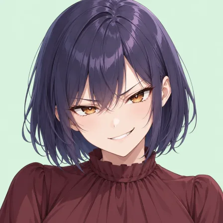 evil smile