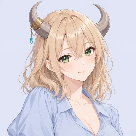 horn ornament