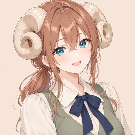 sheep horns