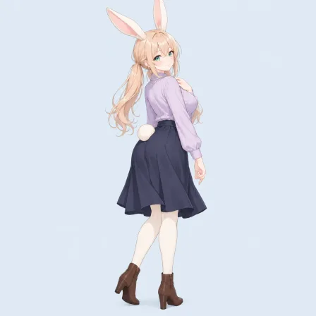 rabbit girl