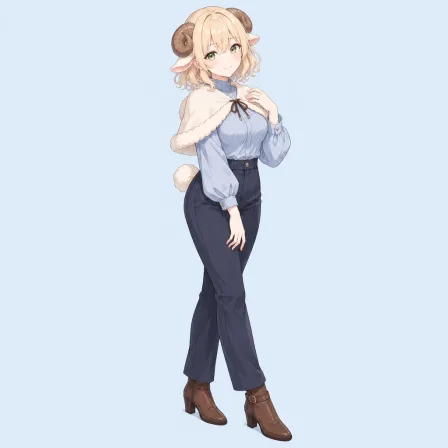 sheep girl