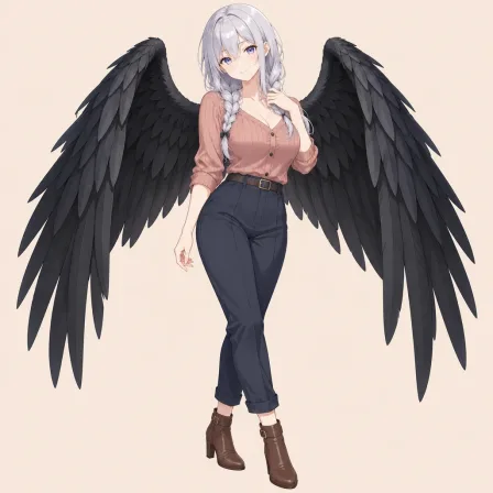 black wings
