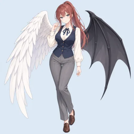 mismatched wings