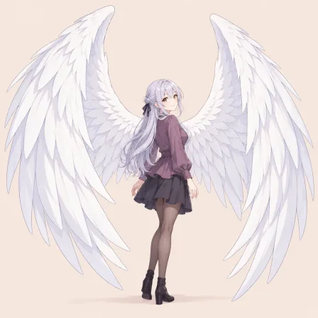 oversized wings