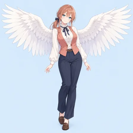 spread wings