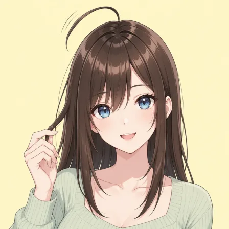 ahoge wag