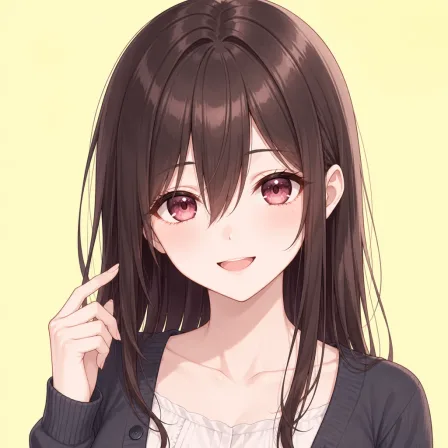 hair between eyes