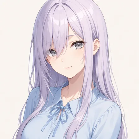 long bangs
