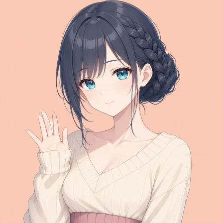 braided bun