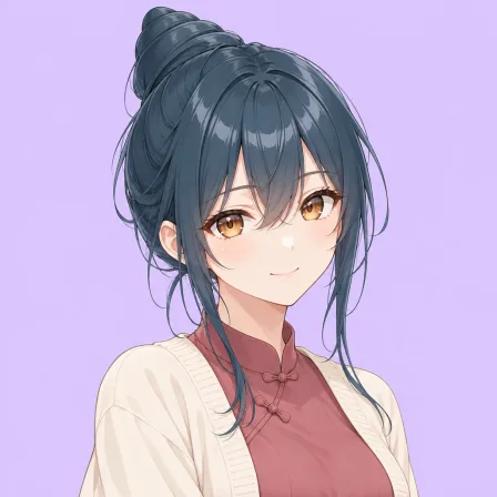 cone hair bun