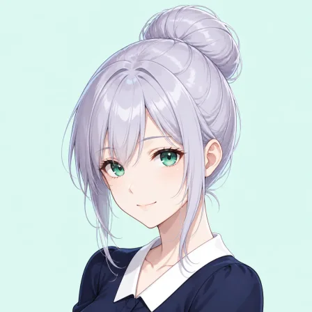 high bun