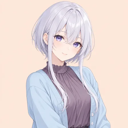 short hair with long locks