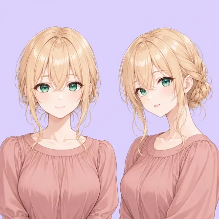 alternate hairstyle