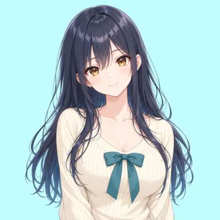 hair down