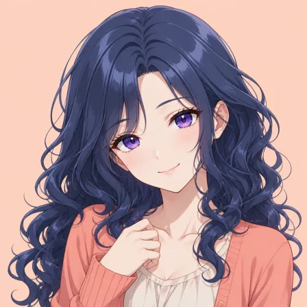 curly hair