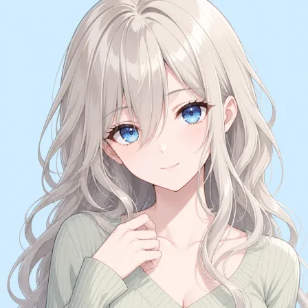 wavy hair