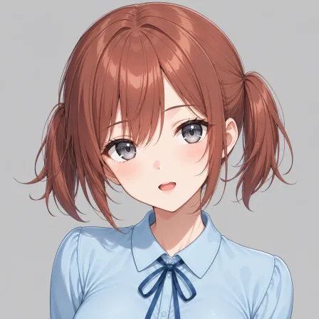 short twin tails