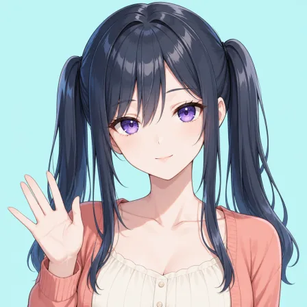 side twin tails