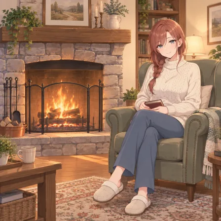 fireplace