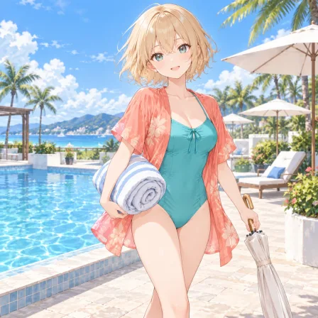 poolside