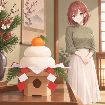 kagami mochi