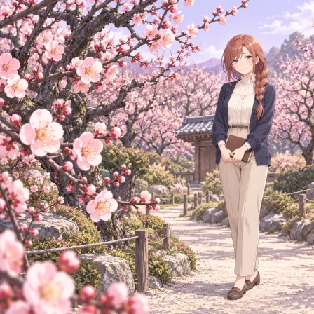 plum blossoms