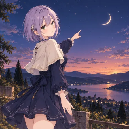 crescent moon