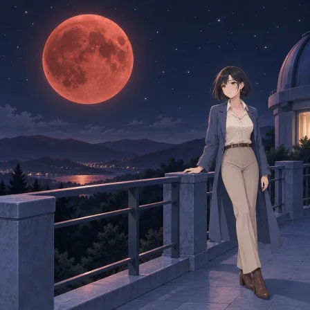 red moon
