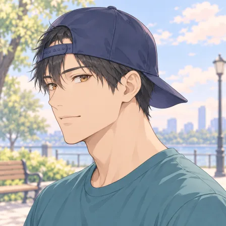 backwards hat