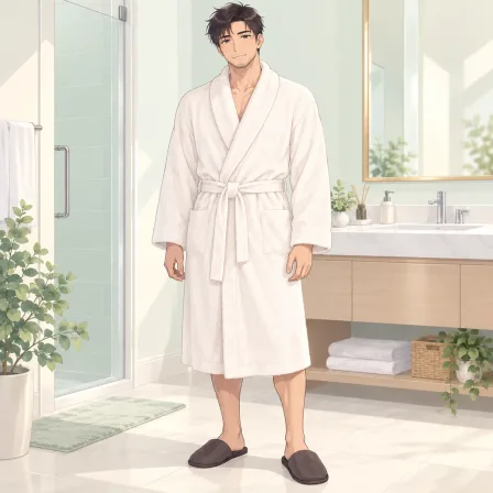 bathrobe
