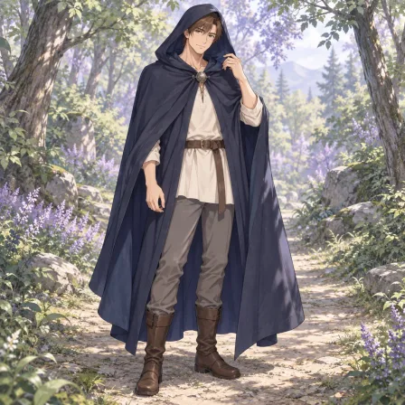 hooded cloak