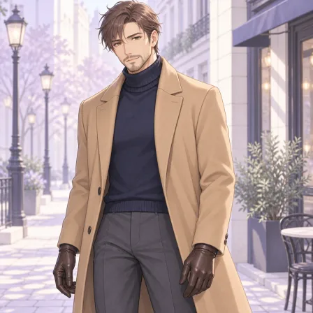 leather gloves