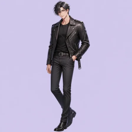 leather jacket