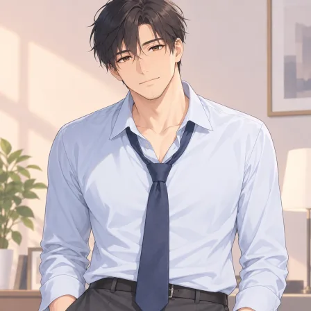 loose necktie