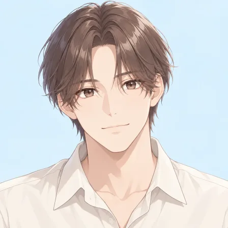 curtained hair