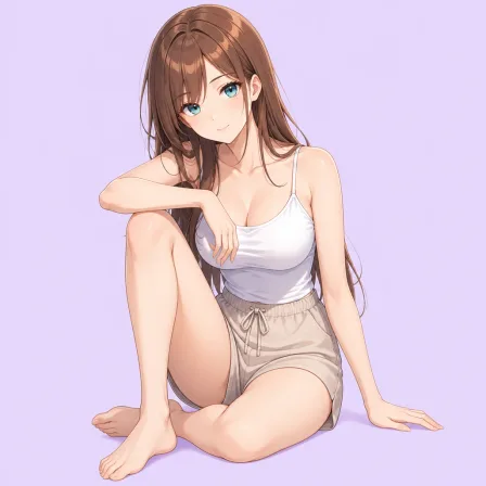 arm on knee