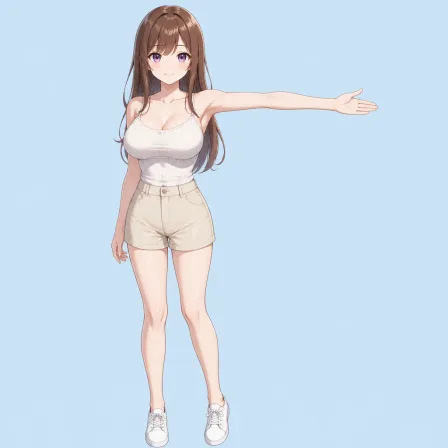 outstretched arm