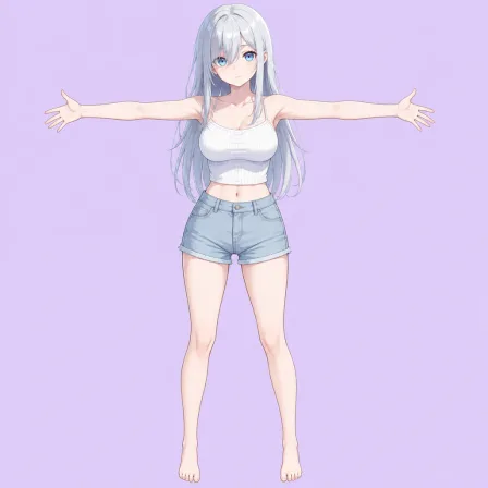 spread arms