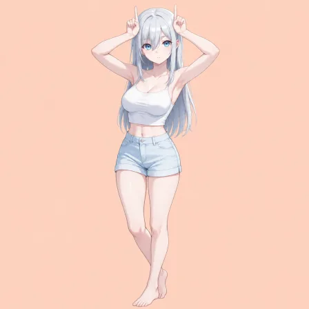 horns pose