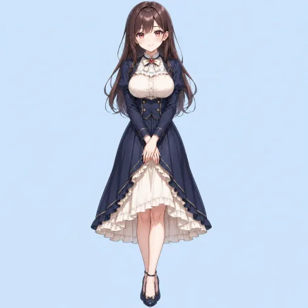 ojou-sama pose