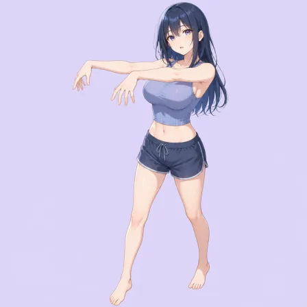 zombie pose