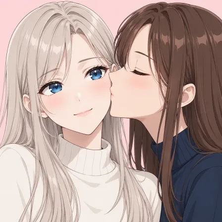 cheek kiss