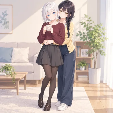 hug from behind