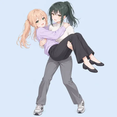 lifting person