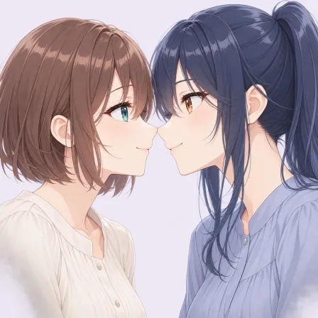 noses touching