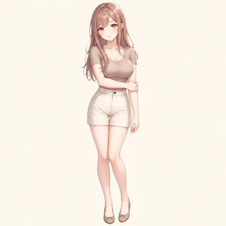 holding own arm