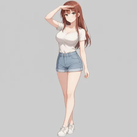 shading eyes