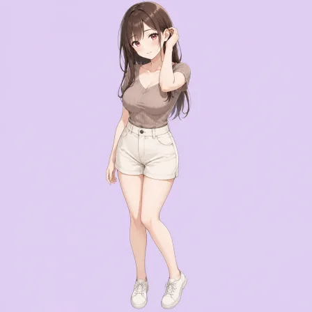 tucking hair